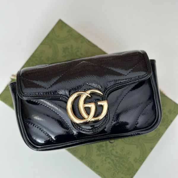 HOT SALE Gucci GG Marmont belt bag-16.5*10*5cm