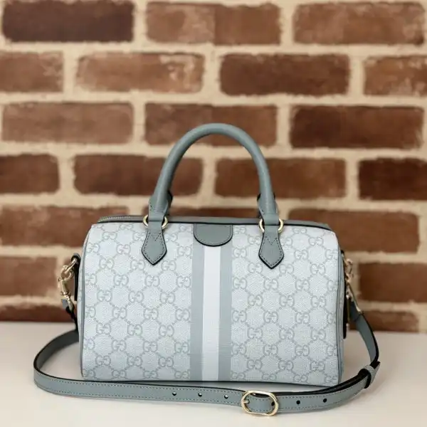 GUCCI OPHIDIA GG SMALL TOP HANDLE BAG