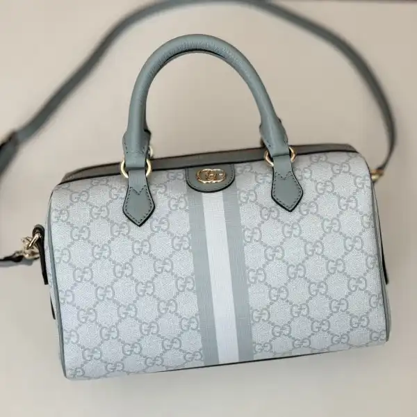 GUCCI OPHIDIA GG SMALL TOP HANDLE BAG