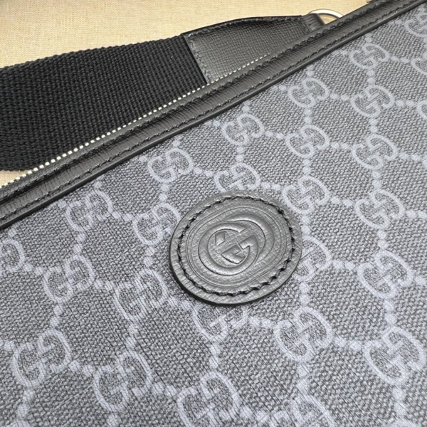 HOT SALE GUCCI MESSENGER BAG WITH INTERLOCKING G