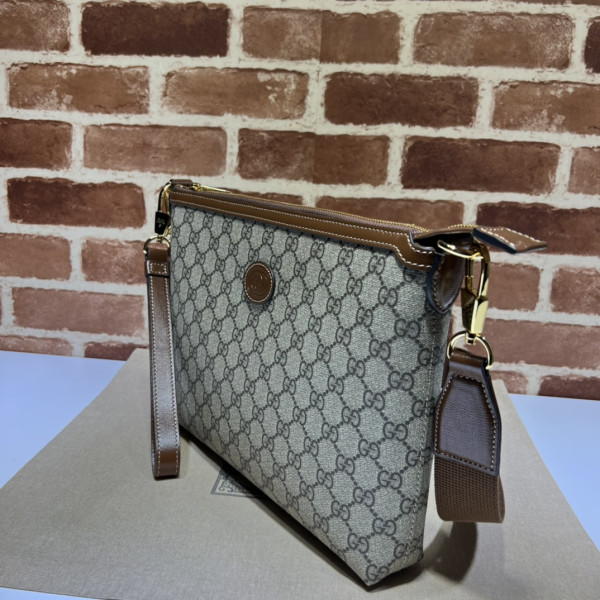 HOT SALE GUCCI MESSENGER BAG WITH INTERLOCKING G