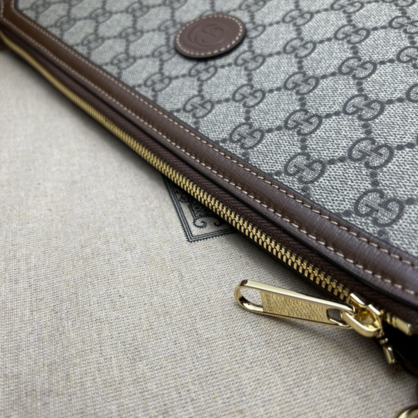 HOT SALE GUCCI MESSENGER BAG WITH INTERLOCKING G