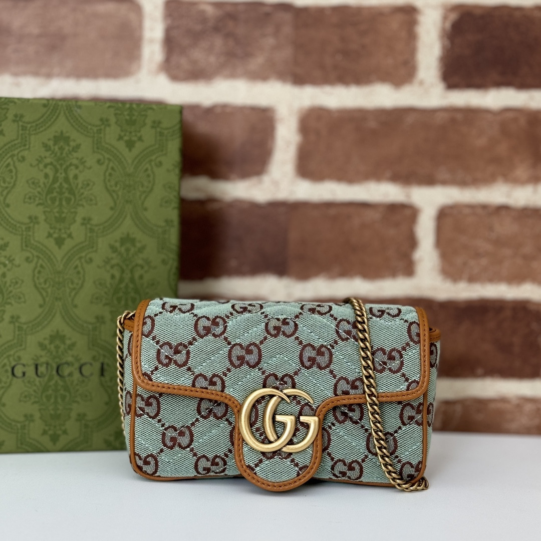 HOT SALE Gucci GG Marmont belt bag-16.5*10*5cm