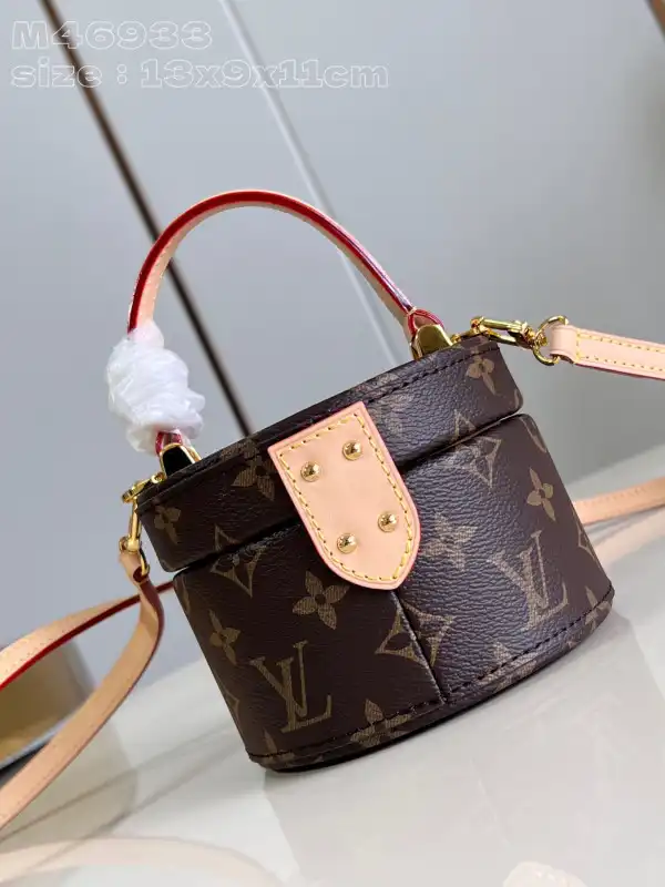 Aaa replica ru LOUIS VUITTON Scott-13.5*9*11.5CM