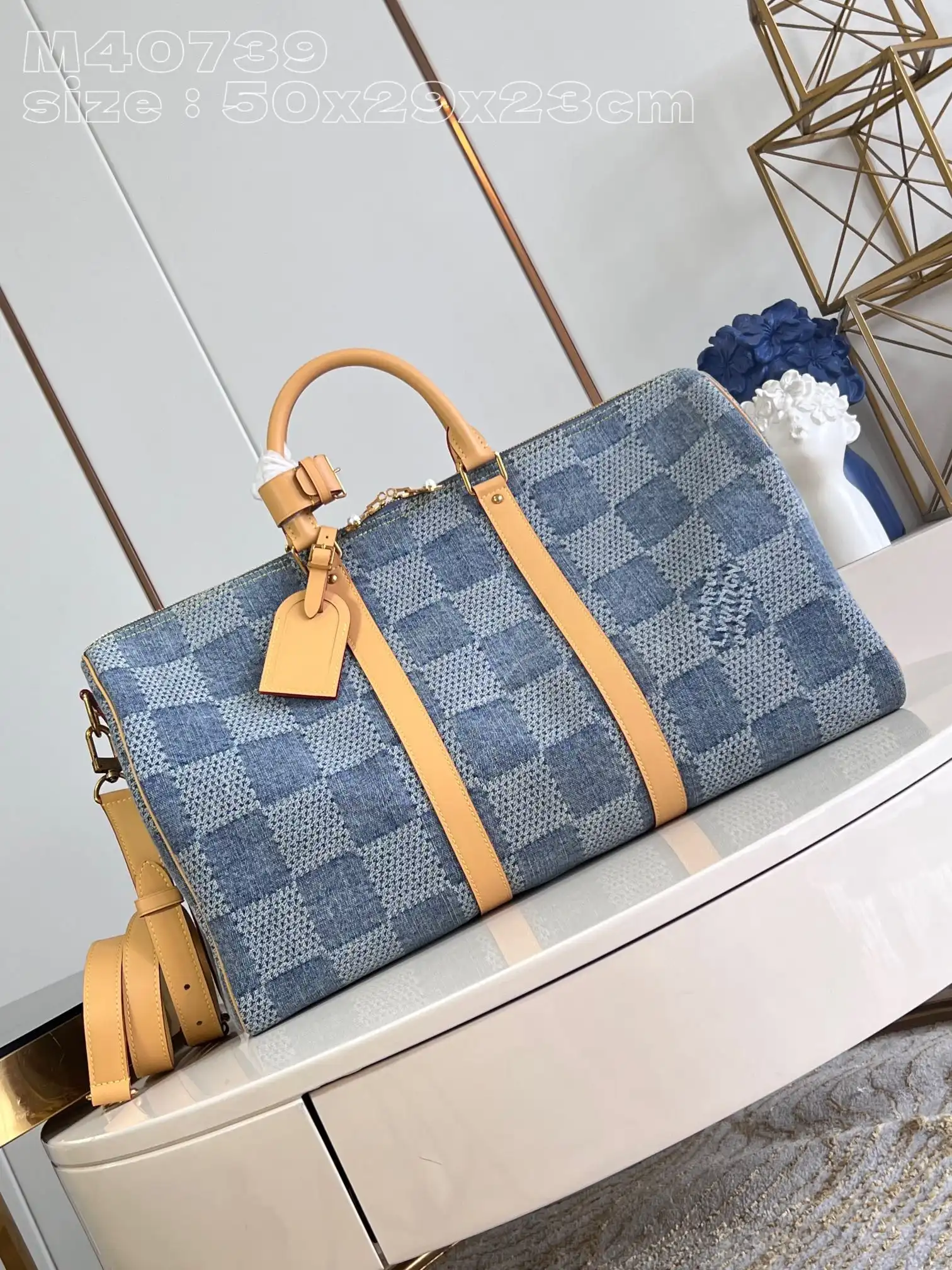 Frstbag ru LOUIS VUITTON KEEPALL BANDOULIÈRE 50