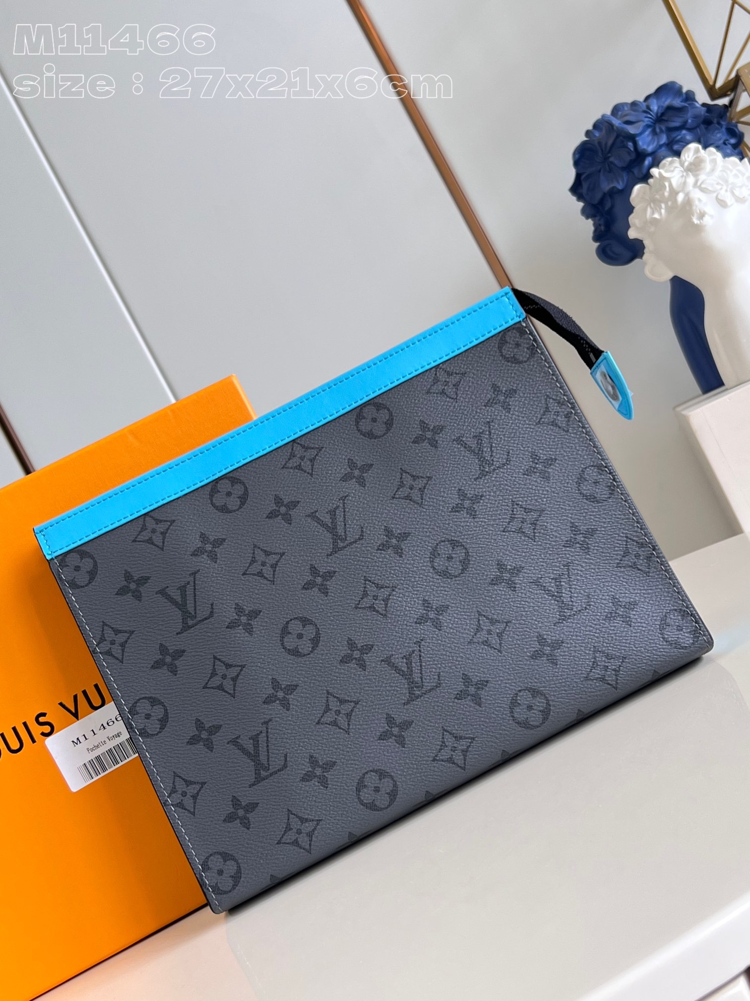 HOT SALE LOUIS VUITTON POCHETTE VOYAGE-27*21*6CM