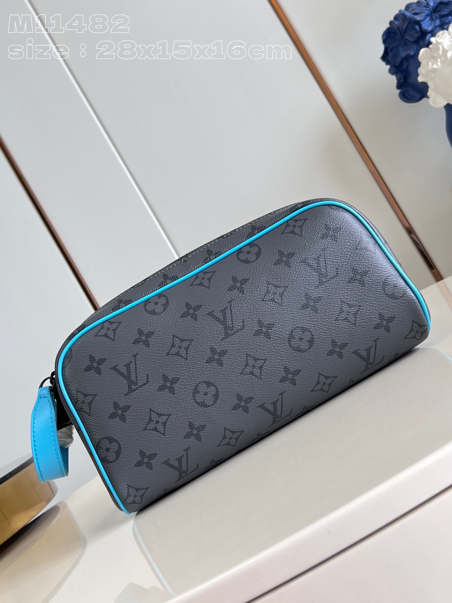 [FREE SHIPPING] LOUIS VUITTON LOCKER DOPP KIT bag-23*13*12CM