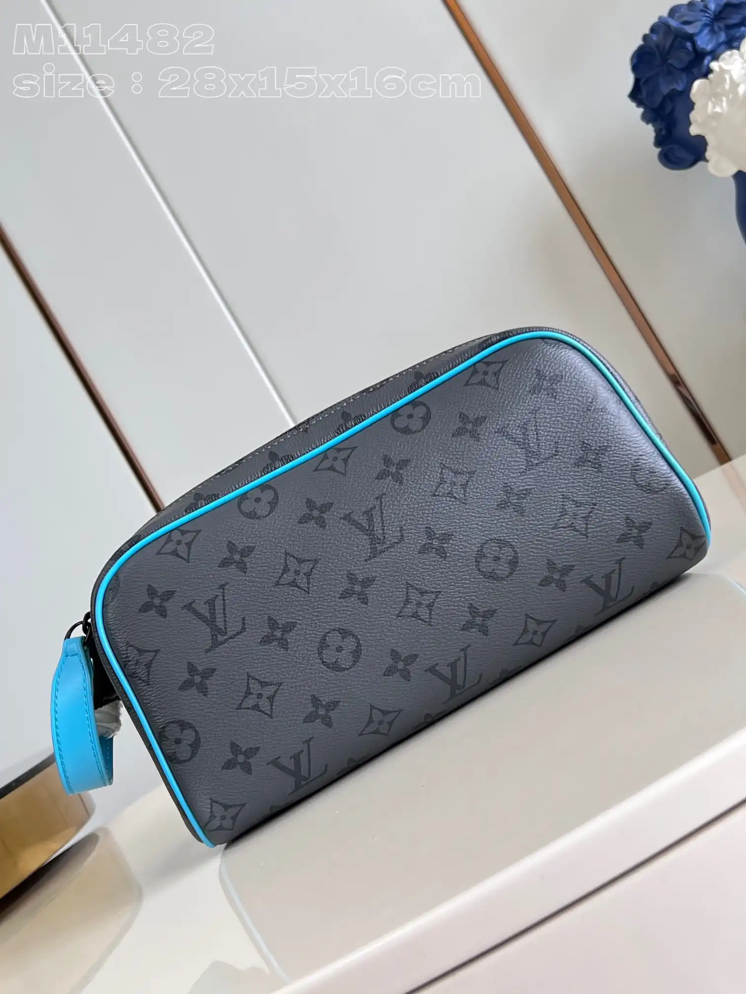 Aaa replica ru LOUIS VUITTON LOCKER DOPP KIT bag-23*13*12CM