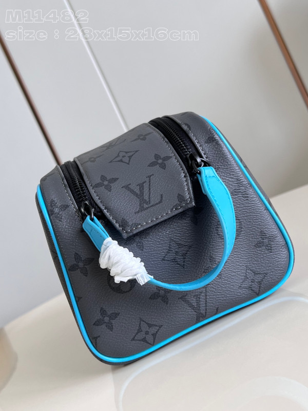 [FREE SHIPPING] LOUIS VUITTON LOCKER DOPP KIT bag-23*13*12CM