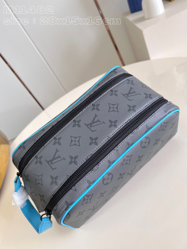 [FREE SHIPPING] LOUIS VUITTON LOCKER DOPP KIT bag-23*13*12CM