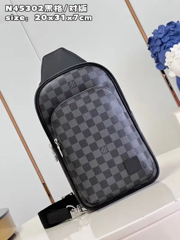 Aaa replica ru LOUIS VUITTON Avenue Slingbag NM-31*20*7CM