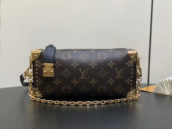 Aaa replica bags Louis Vuitton Slim Trunk-23*12*4CM