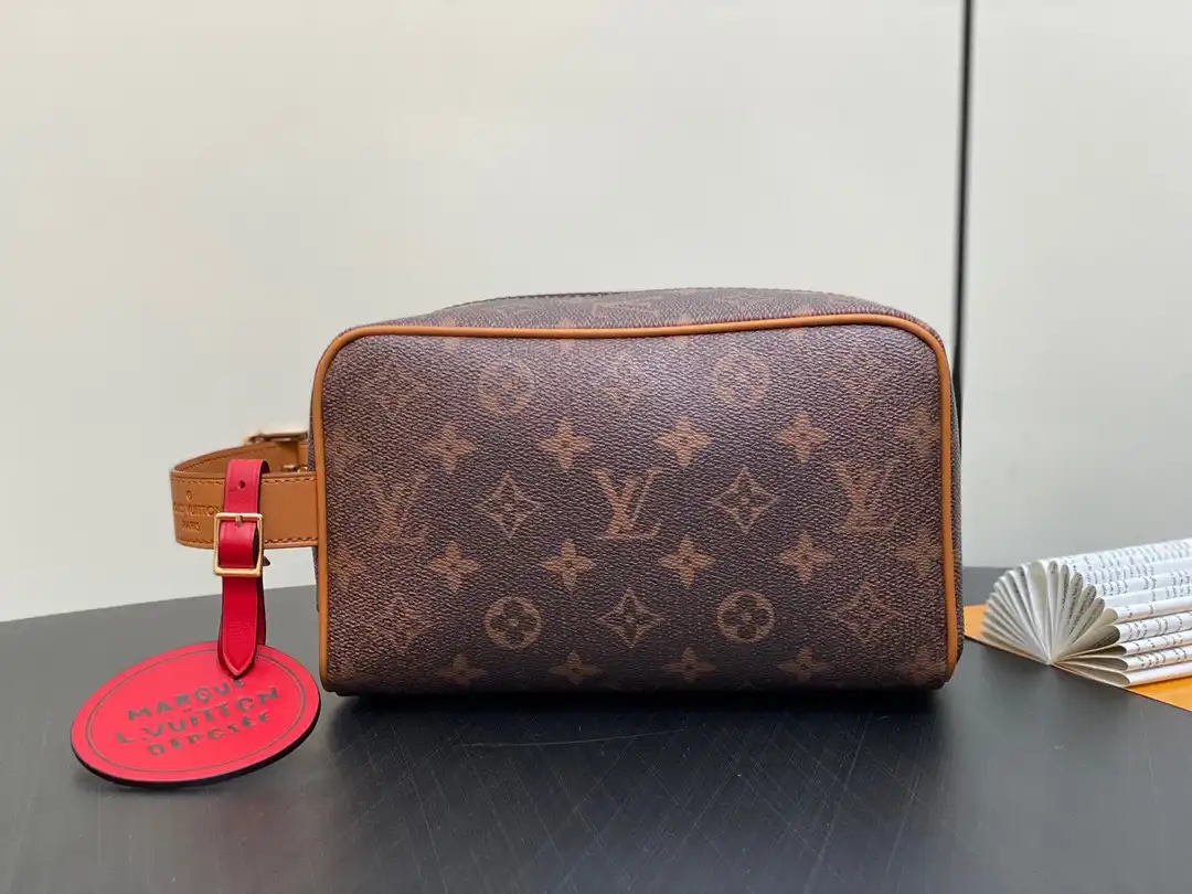 LOUIS VUITTON LOCKER DOPP KIT bag-23*13*12CM