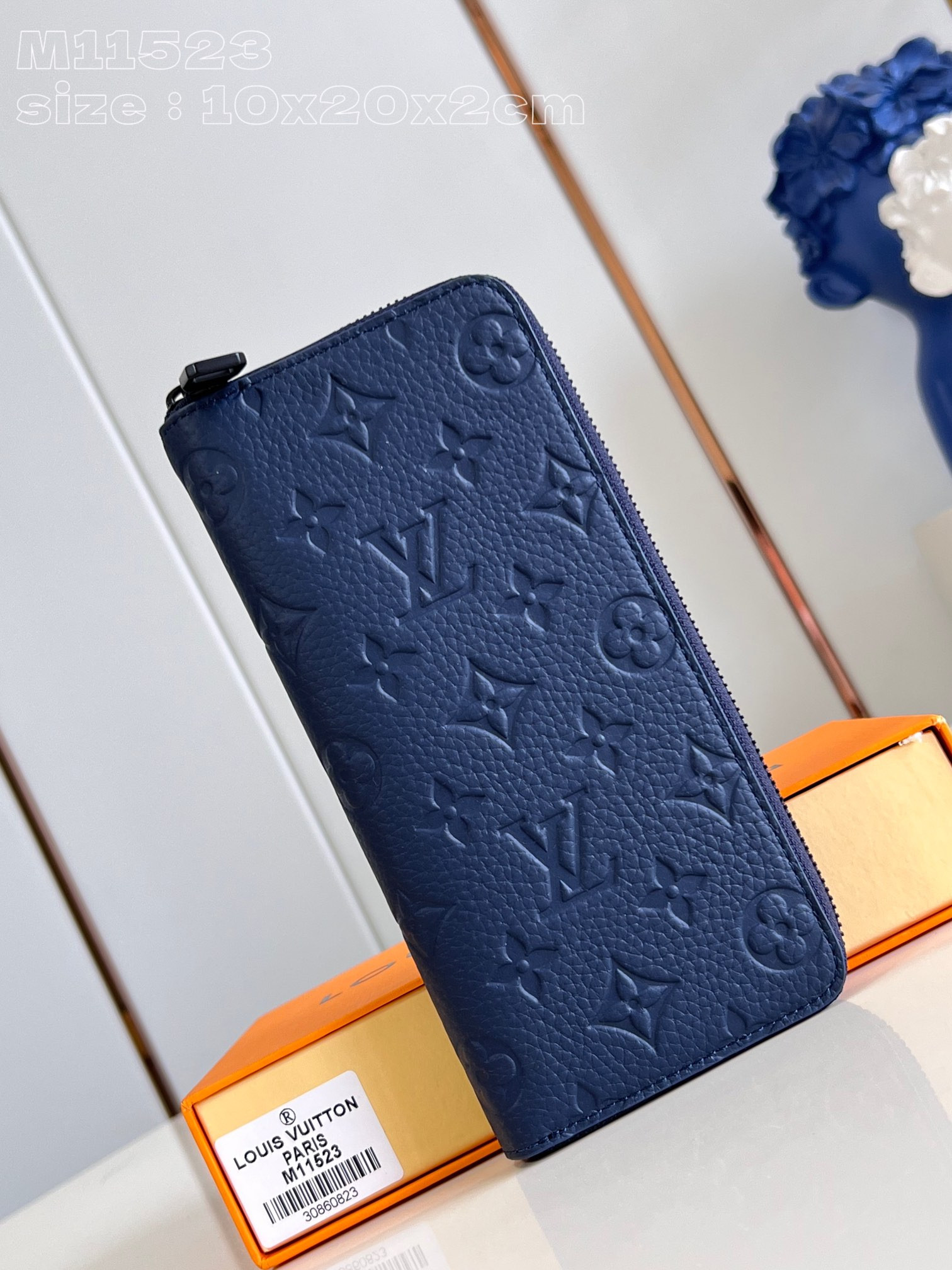 HOT SALE LOUIS VUITTON ZIPPY WALLET-10*20*2 cm