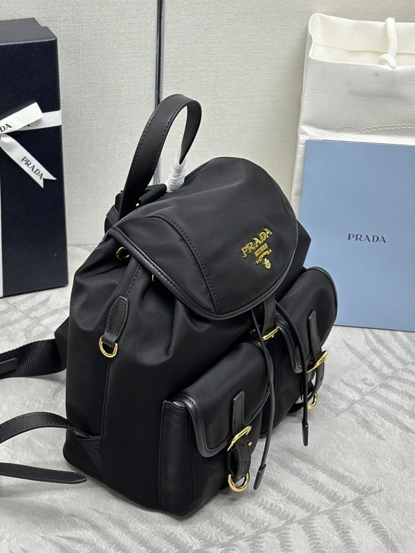 HOT SALE PRADA Small Re-Nylon backpack-24*28*12CM