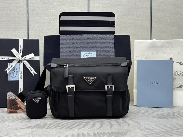 HOT SALE PRADA Re-Nylon shoulder bag-27*20.5*12CM