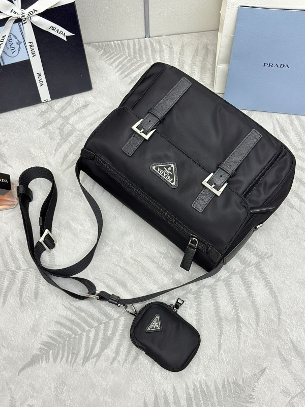 HOT SALE PRADA Re-Nylon shoulder bag-27*20.5*12CM