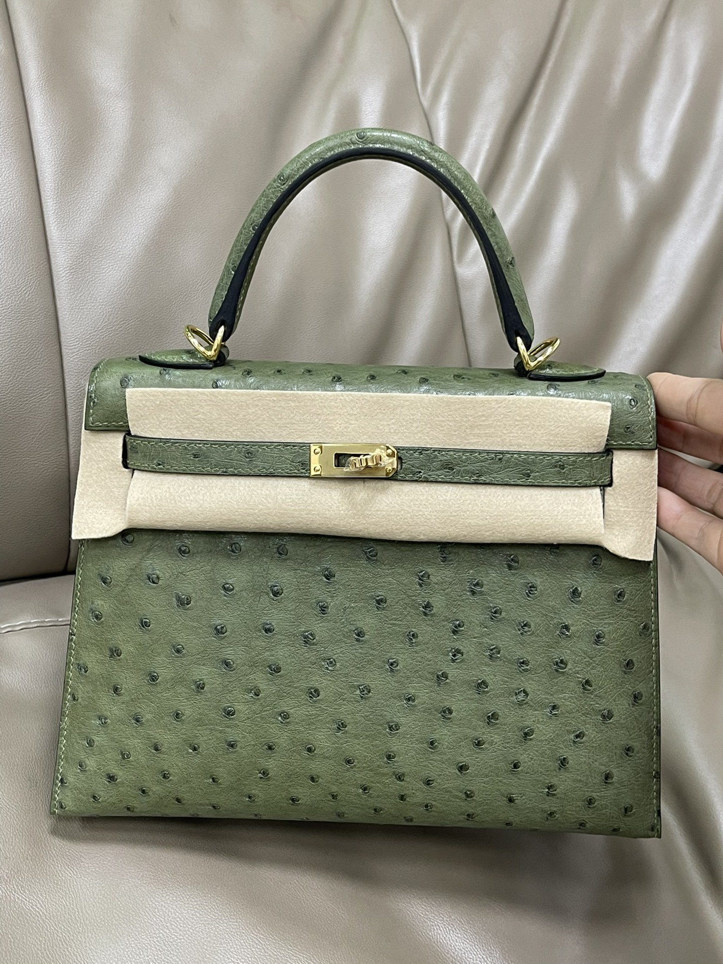 HOT SALE HERMES KELLY 25CM ALL HANDMADE