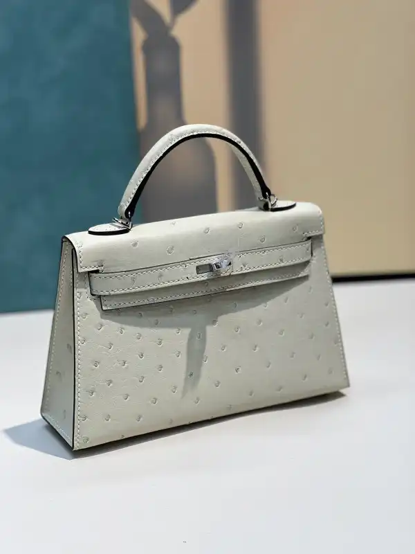 Bagsoffer HERMES KELLY MINI II ALL HANDMADE