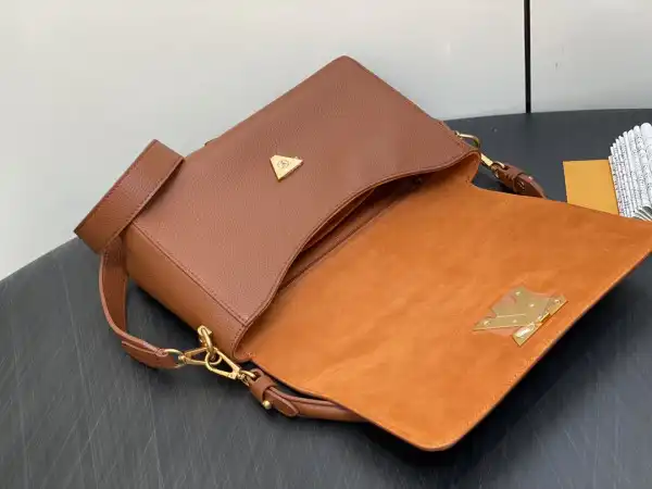 Aaa replica bags LOUIS VUITTON Soft Twist-27*19*9CM