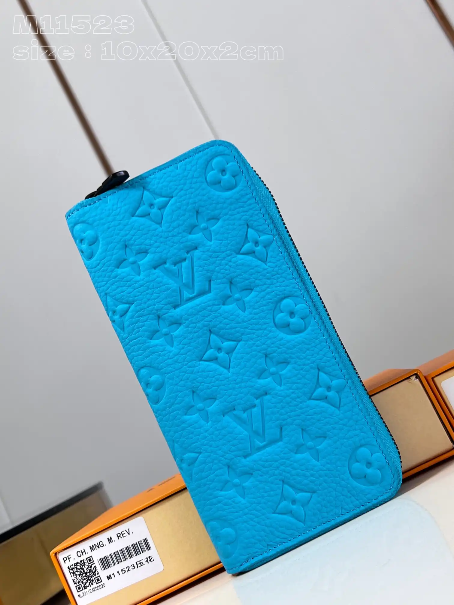 Aaa replica ru LOUIS VUITTON ZIPPY WALLET-10*20*2 cm