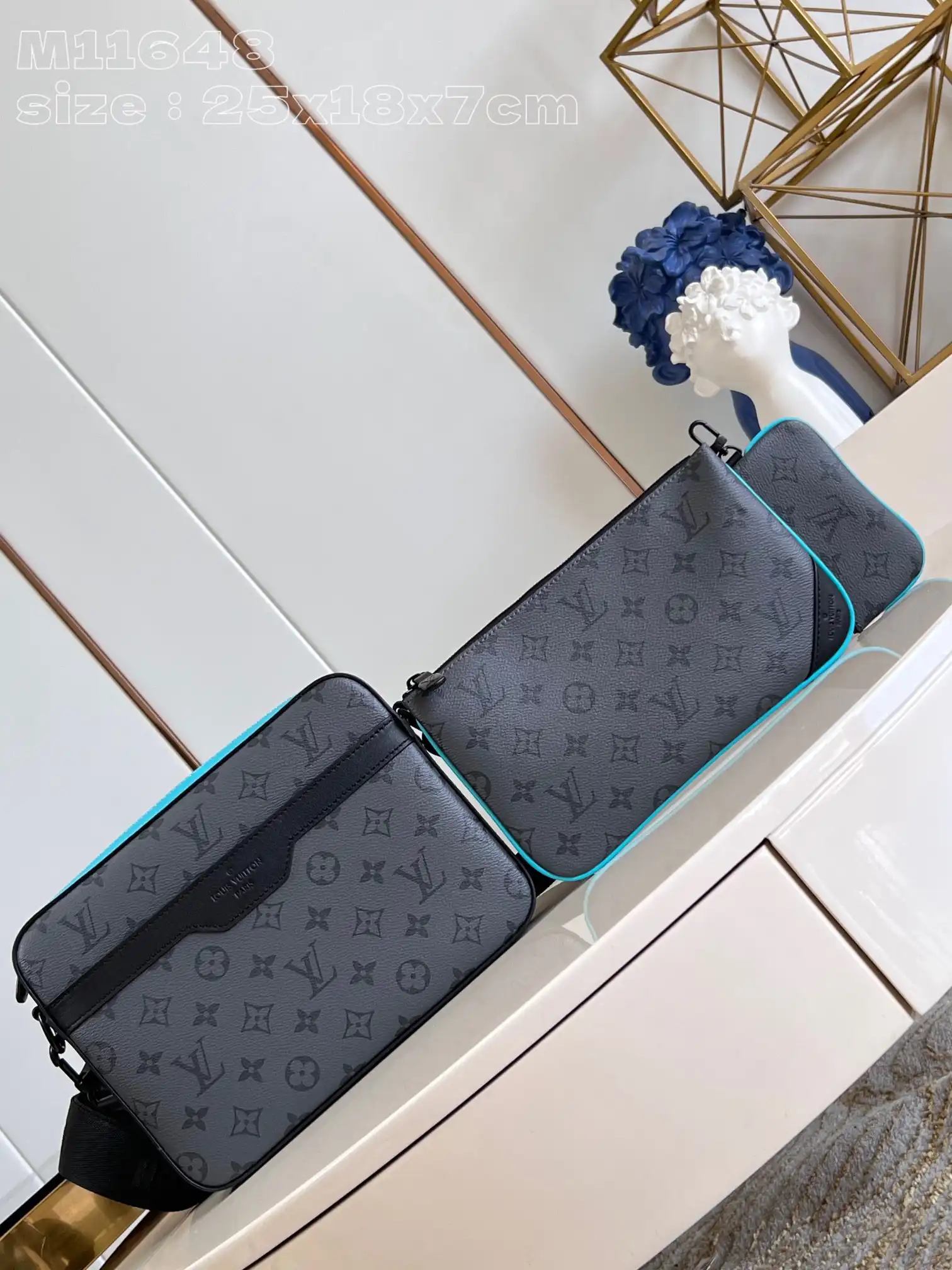 Aaa replica ru LOUIS VUITTON TRIO MESSENGER