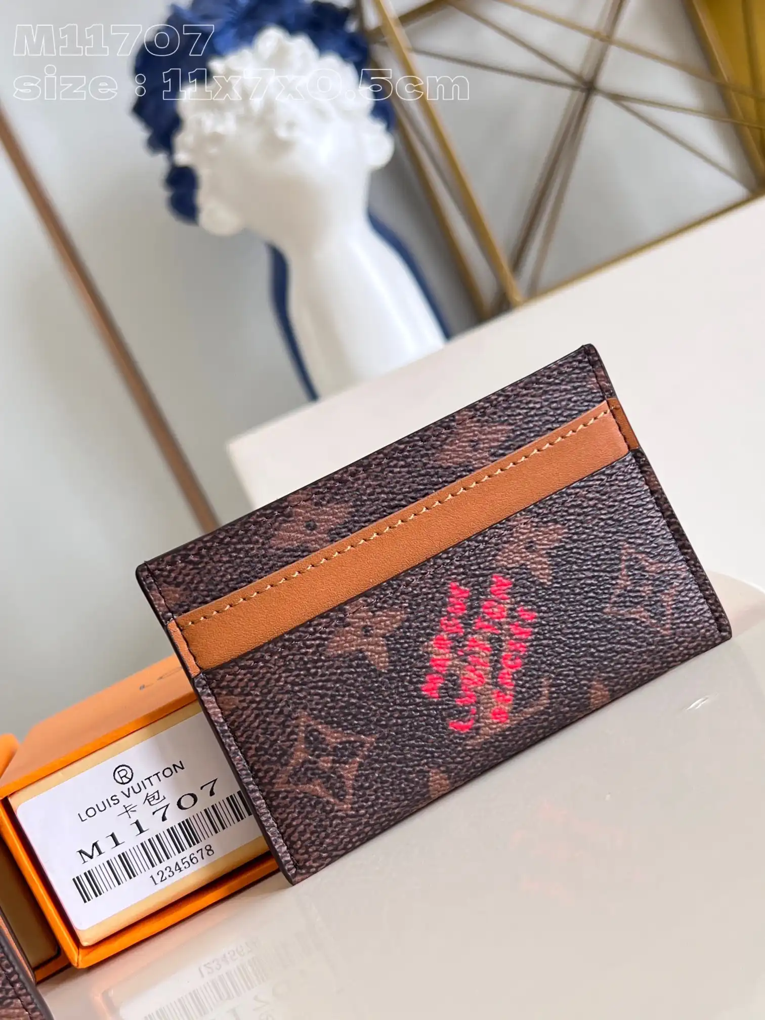 Aaa replica ru LOUIS VUITTON CARD HOLDER-11*7*0.5cm