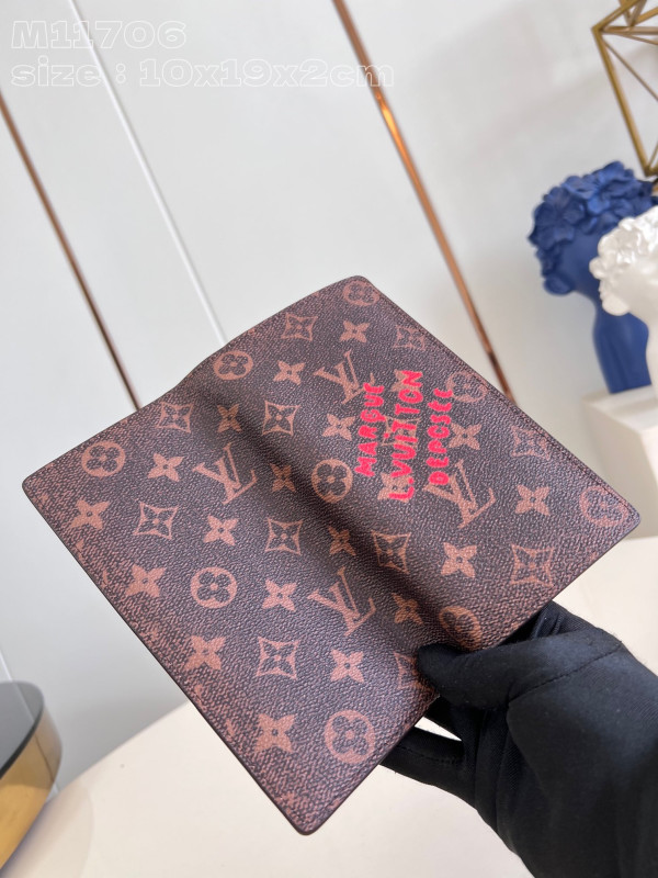 HOT SALE LOUIS VUITTON BRAZZA WALLET-10*19*2cm