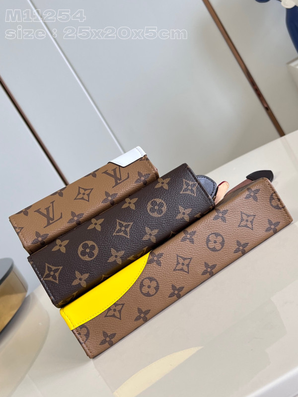 HOT SALE LOUIS VUITTON Trio Toilet Pouch-25*20*5.5cm