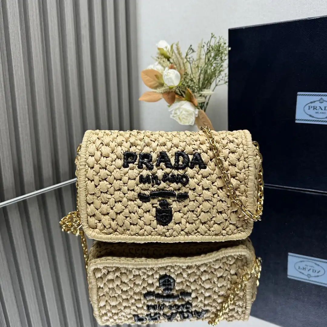 Prada Crochet shoulder bag