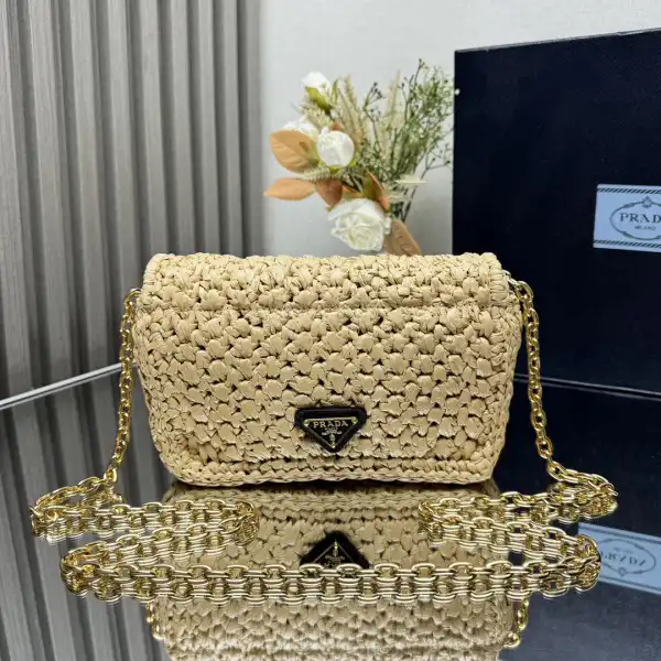 Prada Crochet shoulder bag