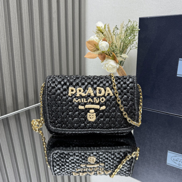 HOT SALE Prada Crochet shoulder bag