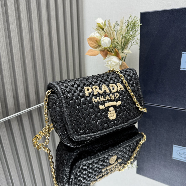 HOT SALE Prada Crochet shoulder bag