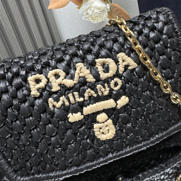 HOT SALE Prada Crochet shoulder bag