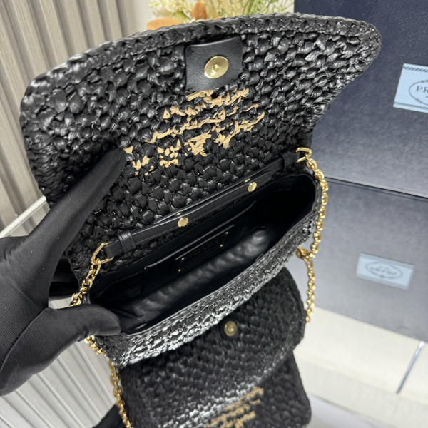 HOT SALE Prada Crochet shoulder bag