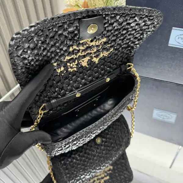 Prada Crochet shoulder bag