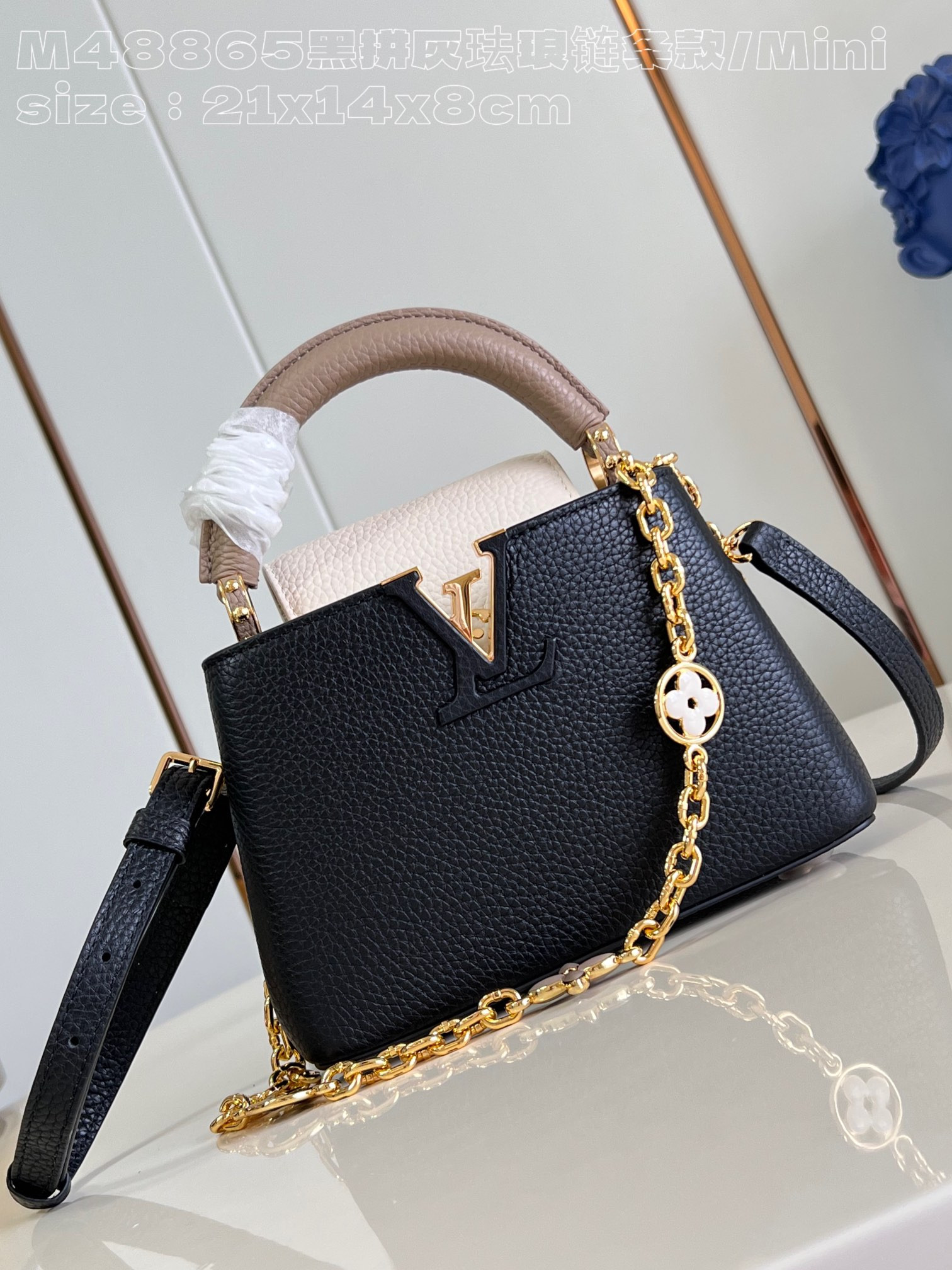 HOT SALE LOUIS VUITTON CAPUCINES MINI-21*14*8CM