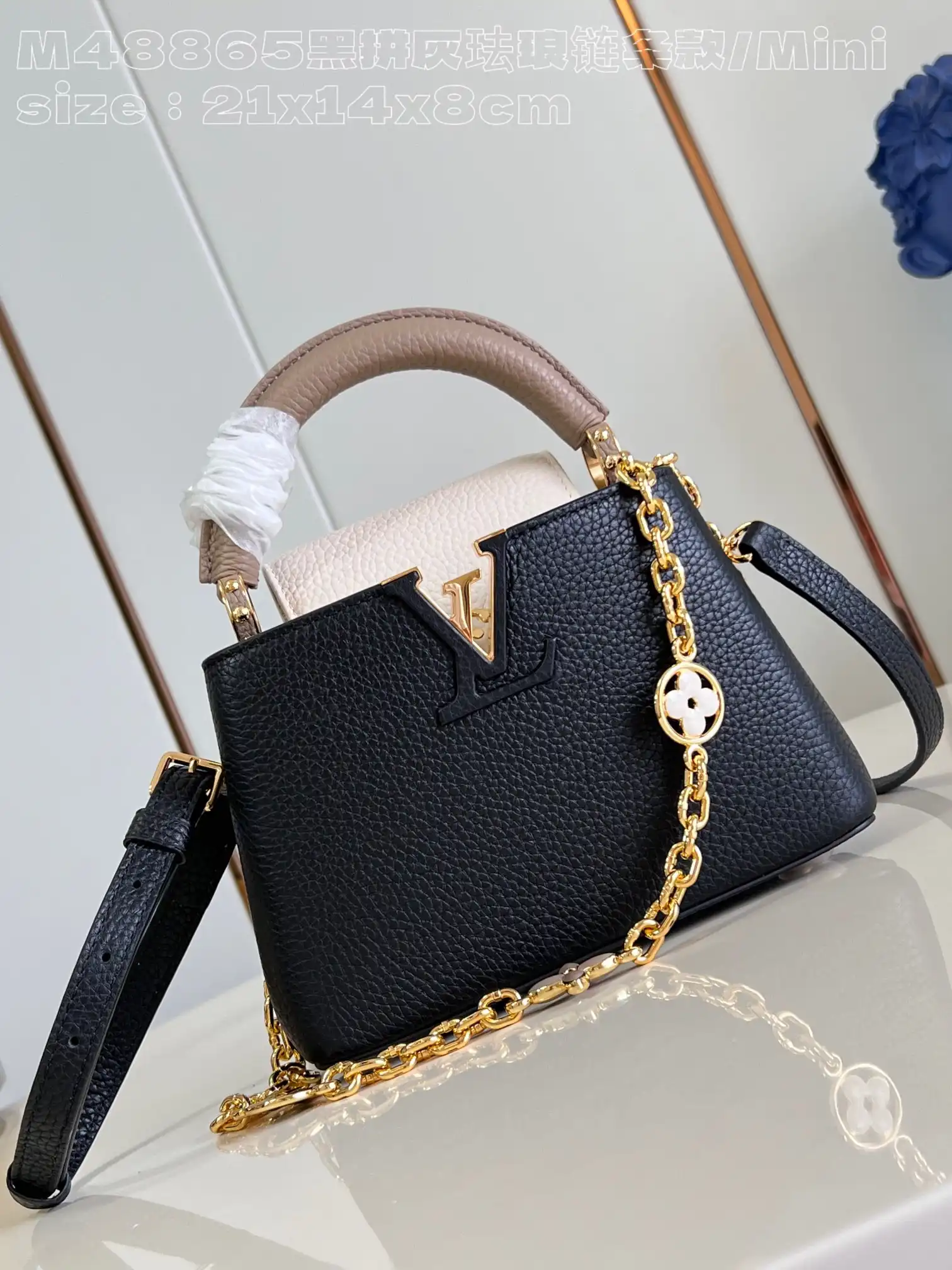 LOUIS VUITTON CAPUCINES MINI-21*14*8CM