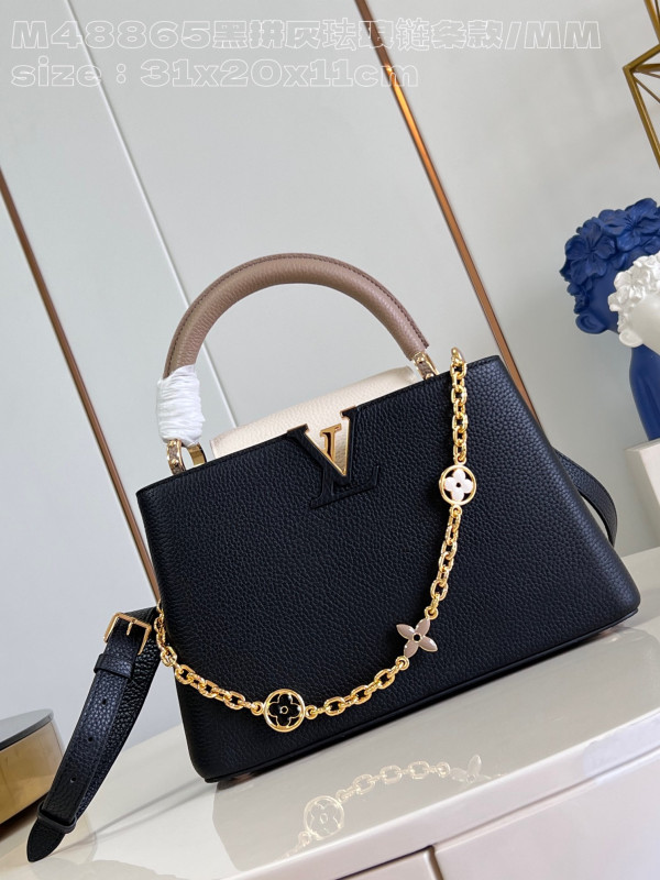 HOT SALE LOUIS VUITTON CAPUCINES BB-31.5*20*11CM