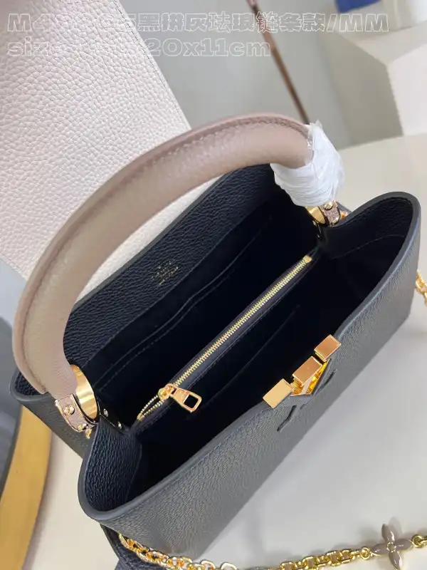 First bag ru LOUIS VUITTON CAPUCINES BB-31.5*20*11CM