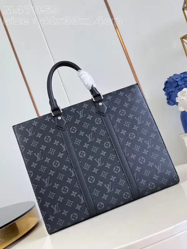 Aaa replica ru LOUIS VUITTON Sac Plat 24H-41*33*14CM