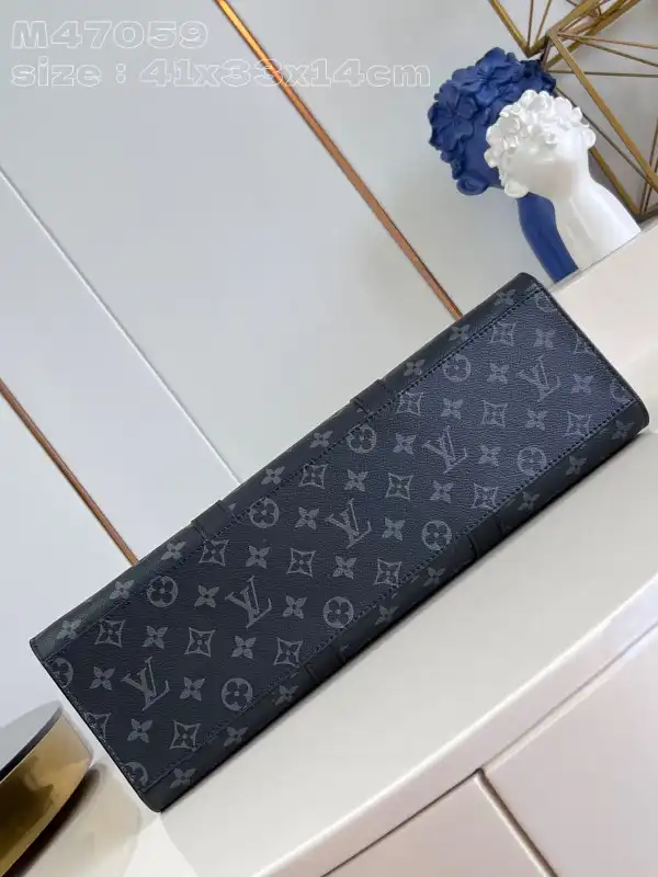 Aaa replica ru LOUIS VUITTON Sac Plat 24H-41*33*14CM