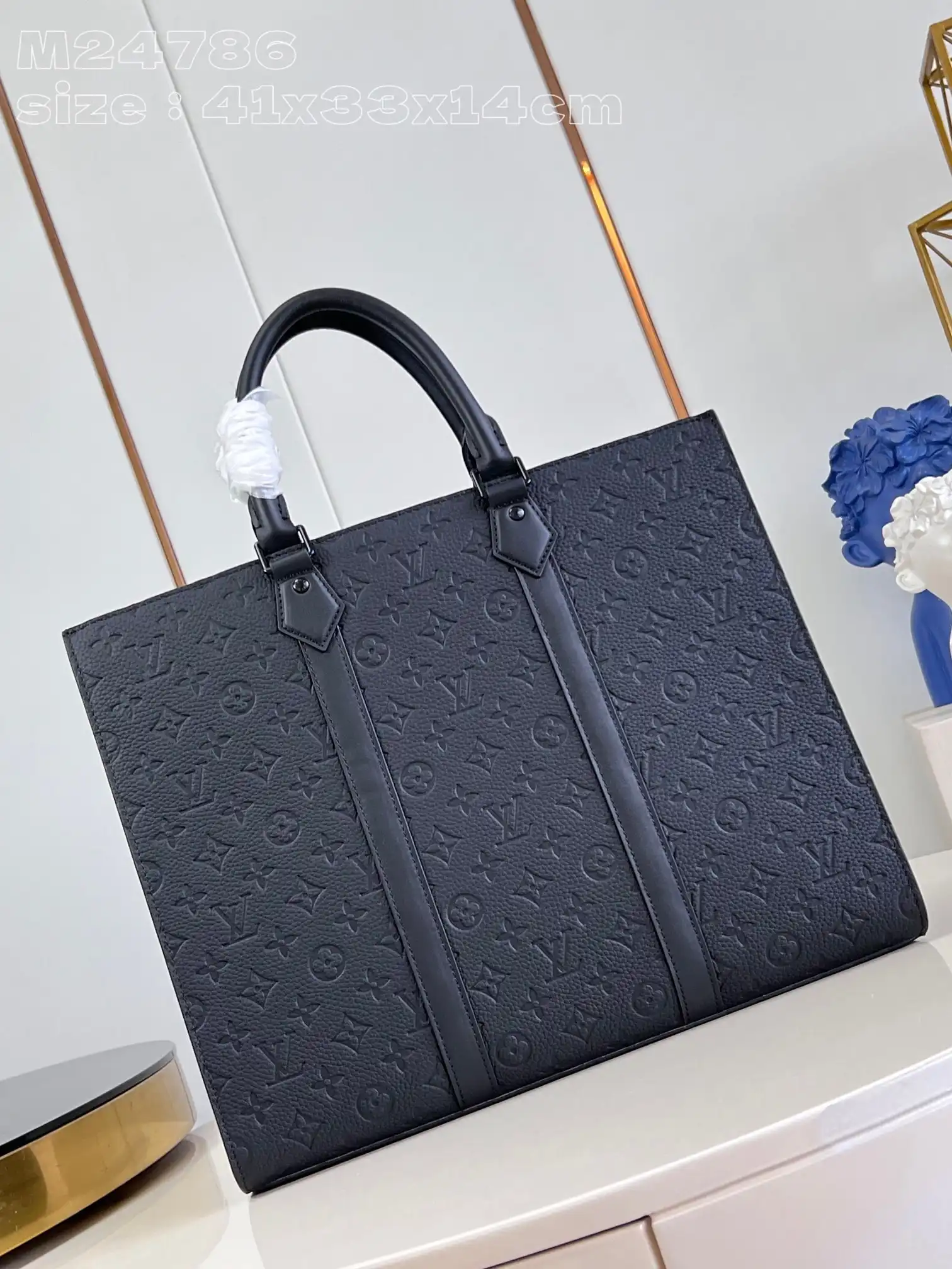 First bag ru LOUIS VUITTON Sac Plat 24H-41*33*14CM