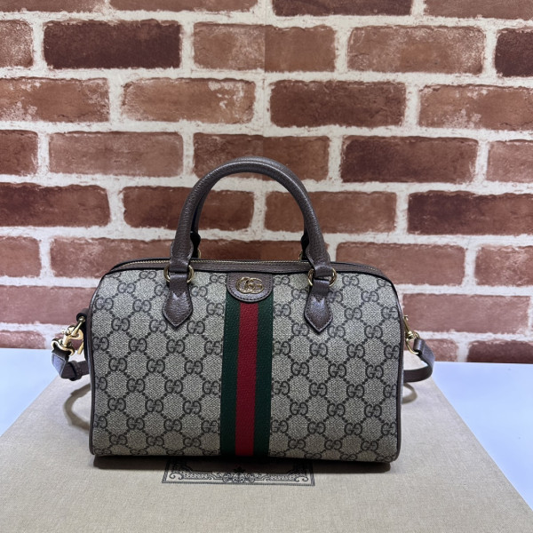 HOT SALE GUCCI OPHIDIA GG SMALL TOP HANDLE BAG