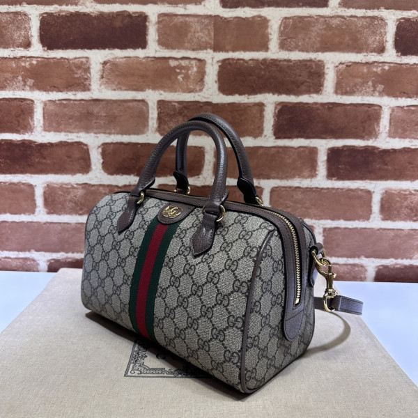 HOT SALE GUCCI OPHIDIA GG SMALL TOP HANDLE BAG