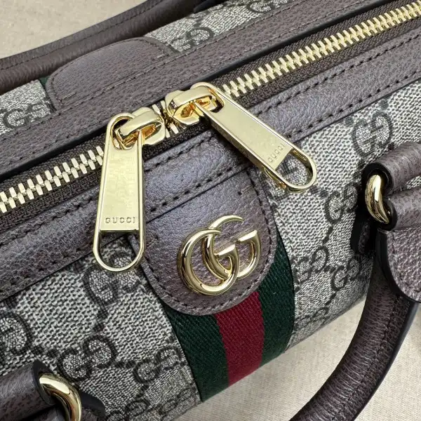 GUCCI OPHIDIA GG SMALL TOP HANDLE BAG