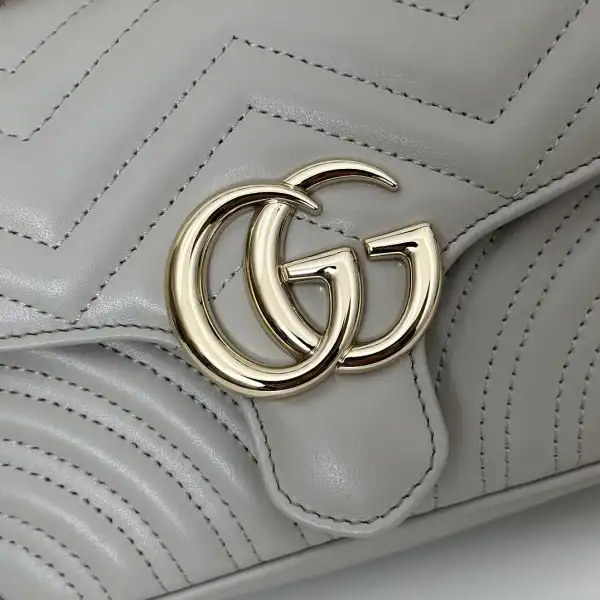 Affordable GUCCI GG Marmont mini top handle bag-17*13*6CM