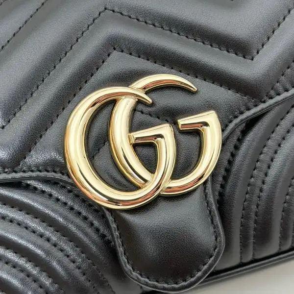 Frstbag ru GUCCI GG Marmont mini top handle bag-17*13*6CM