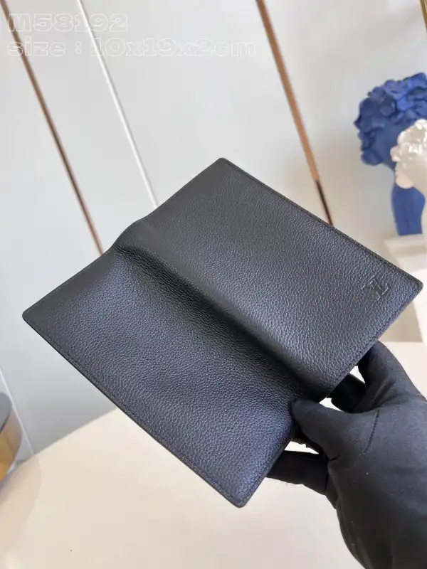 Rep LOUIS VUITTON BRAZZA WALLET-10*19*2cm