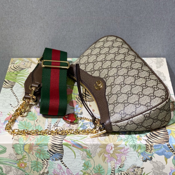 HOT SALE Gucci Ophidia small shoulder bag-25*15.5*6cm